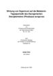 Wirkung von Hypericum auf die Melatonin-Tagesperiodik des dsungarischen Zwerghamsters (Phodopus sungorus)