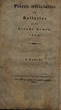 Offizielle Aktenstücke und Bulletins von der großen Armee, 1812. Teil 1