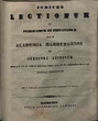 Indices lectionum et publicarum et privatarum quae in Academia Marpurgensi … SS 1861 – WS 1861/62