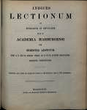 Indices lectionum et publicarum et privatarum quae in Academia Marpurgensi … SS 1879 – WS 1879/80