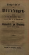 Verzeichnis der Vorlesungen auf der Universität zu Marburg. SS 1803 - WS 1803/04