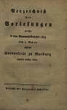 Verzeichnis der Vorlesungen / Philipps-Universität Marburg. SS 1813 – WS 1813/14