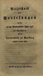 Verzeichnis der Vorlesungen auf der Universität zu Marburg: SS 1818 – WS 1818/19