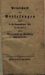Verzeichnis der Vorlesungen auf der Universität zu Marburg: SS 1820 – WS 1820/21