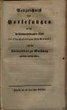 Verzeichnis der Vorlesungen / Philipps-Universität Marburg. SS 1826 – WS 1826/27