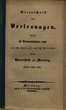 Verzeichnis der Vorlesungen / Philipps-Universität Marburg. SS 1836 – WS 1836/37