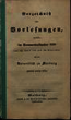 Verzeichnis der Vorlesungen / Philipps-Universität Marburg. SS 1839 – WS 1839/40