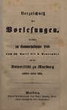 Verzeichnis der Vorlesungen / Philipps-Universität Marburg. SS 1866 – WS 1866/67