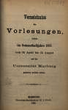 Verzeichnis der Vorlesungen / Philipps-Universität Marburg. SS 1895 – WS 1895/96