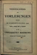 Verzeichnis der Vorlesungen / Philipps-Universität Marburg. SS 1902 – WS 1902/1903