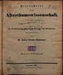 Zeitschrift für die Alterthumswissenschaft. 3.1836