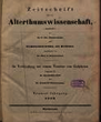 Zeitschrift für die Alterthumswissenschaft. 9.1842