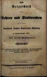 Verzeichniß der Lehrer und Studirenden auf der Churfürstl. Landes-Universität Marburg. SS 1837 - WS 1837/38