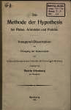Die Methode der Hypothesis bei Platon, Aristoteles und Proklus