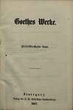 Goethes Werke : Auswahl. Teil 35. [Materialien zur Geschichte der Farbenlehre]