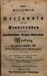 Verzeichnis des Personals und der Studierenden auf der Königlich Preußischen Universität Marburg. SS 1848 - WS 1848/49