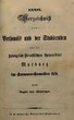 Verzeichnis des Personals und der Studierenden auf der Königlich Preußischen Universität Marburg. SS 1870 - WS 1870/71