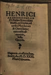 Henrici Ab Eppendorf, Ad D. Erasmi Roterodami libellu[m], cui Titulus, aduersus Mendacium & Obtrectationem utilis admonitio, Iusta Querela