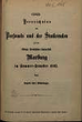 Verzeichnis des Personals und der Studierenden auf der Königlich Preußischen Universität Marburg. SS 1895 - WS 1895/96