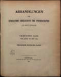 Abhandlungen der Gesellschaft der Wissenschaften zu Göttingen, Philologisch-Historische Klasse. 40.1894/95(1895)