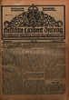 Hessische Lazarett-Zeitung : Mitteilungen über Unterrichtswesen, Berufsberatung u. Stellenvermittlung. Jg. 1915, 1916, 1917