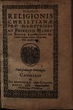 Synopsis Religionis Christianae : Pro Illustrissimi Principis Mauritii Hassiae Landgravii &c. Illustri Schola aulica libris duobus concinnata