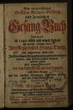 Neu eingerichtetes Sachsen-Weimar-Eisenach- und Jenaisches Gesang-Buch bestehend in 1140. alten und neuen Liedern [...]