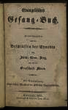 Evangelisches Gesang-Buch, herausgegeben nach den Beschlüssen der Synoden von Jülich, Cleve, Berg, und von der Graffschaft Mark