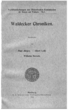 Waldecker Chroniken / bearb. von Paul Jürges; Albert Leiß; Wilhelm Dersch