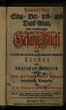 Pommerscher Sing- Bet- Lob- und Dank-Altar, oder vollständiges Gesang-Buch, darin so wohl alte als neue geistreiche und erbauliche Lieder nebst nützlichen Gebeten enthalten.