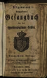 Allgemeines Evangelisches Gesangbuch für das Großherzogthum Hessen