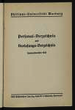 Personal- und Vorlesungsverzeichnis / Philipps-Universität Marburg. SS 1938.