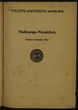 Vorlesungsverzeichnis / Philipps-Universität Marburg. SS 1946.