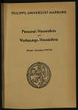 Personal- und Vorlesungsverzeichnis / Philipps-Universität Marburg. WS 1959/60.