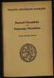 Personal- und Vorlesungsverzeichnis / Philipps-Universität Marburg. WS 1961/62.