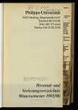 Personal- und Vorlesungsverzeichnis / Philipps-Universität Marburg. WS 1995/96.