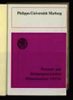 Personal- und Vorlesungsverzeichnis / Philipps-Universität Marburg. WS 1993/94.