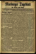 Marburger Tageblatt für Stadt und Land. Jg. 1878, Nr. 152 - 305: Juli bis Dezember