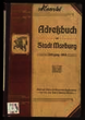 Adressbuch der Stadt Marburg. Jahrgang 1904