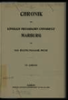Chronik der Königlich Preussischen Universität Marburg. 16.1902/03(1903)