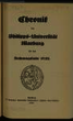 Chronik der Philipps-Universität Marburg für das Rechnungsjahr 1937