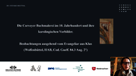 Die Corveyer Buchmalerei im 10. Jahrhundert und ihre karolingischen Vorbilder. Beobachtungen ausgehend vom Evangeliar aus Clus (Wolfenbüttel, HAB, Cod. Guelf. 84.3 Aug. 2°)