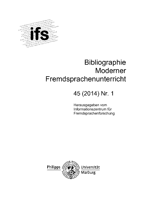 Bibliographie Moderner Fremdsprachenunterricht 2014 (1)