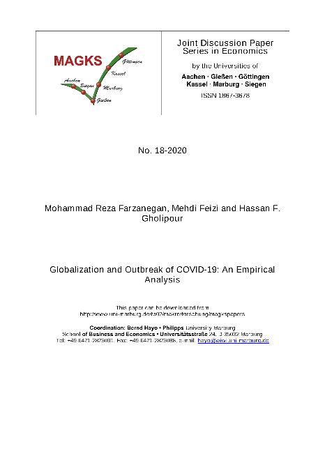 Globalization and Outbreak of COVID-19: An Empirical Analysis