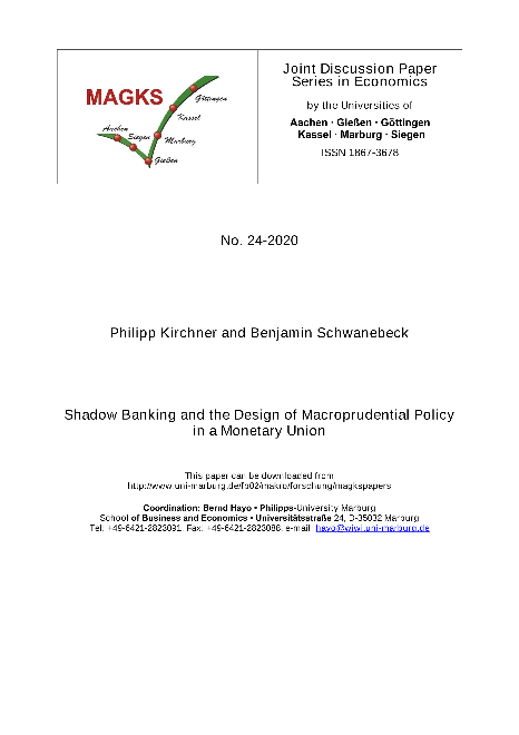 Shadow Banking and the Design of Macroprudential Policy in a Monetary Union