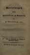 Verzeichnis der Vorlesungen / Philipps-Universität Marburg. SS 1810 – WS 1810/11