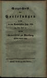 Verzeichnis der Vorlesungen auf der Universität zu Marburg: SS 1822 – WS 1822/23