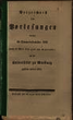 Verzeichnis der Vorlesungen / Philipps-Universität Marburg. SS 1830 – WS 1830/31