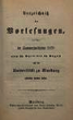 Verzeichnis der Vorlesungen / Philipps-Universität Marburg. SS 1870 – WS 1870/71