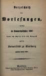 Verzeichnis der Vorlesungen / Philipps-Universität Marburg. SS 1880 – WS 1880/81